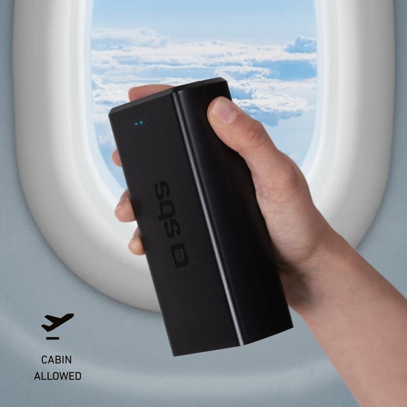 Универсальная мобильная батарея SBS 30000 mAh 20W Black (TTBB30000PD20K)