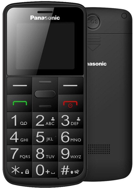 Мобильный телефон Panasonic KX-TU110 Dual Sim Black (KX-TU110EXB)