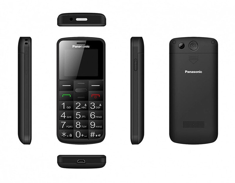 Мобильный телефон Panasonic KX-TU110 Dual Sim Black (KX-TU110EXB)
