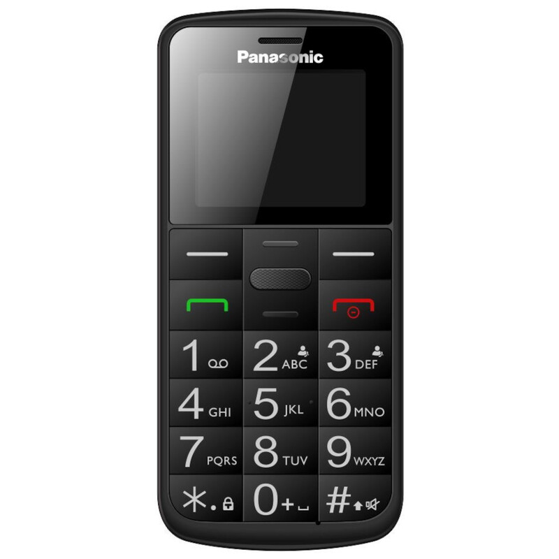 Мобильный телефон Panasonic KX-TU110 Dual Sim Black (KX-TU110EXB)