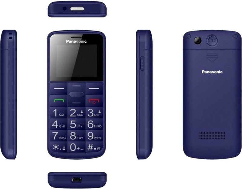 Мобильный телефон Panasonic KX-TU110 Dual Sim Blue (KX-TU110EXC)