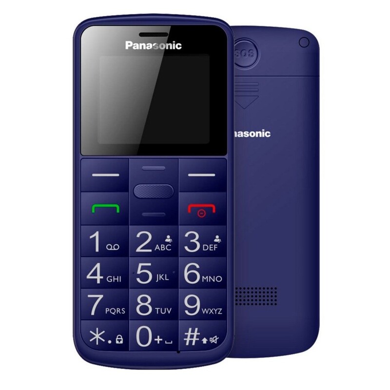 Мобильный телефон Panasonic KX-TU110 Dual Sim Blue (KX-TU110EXC)