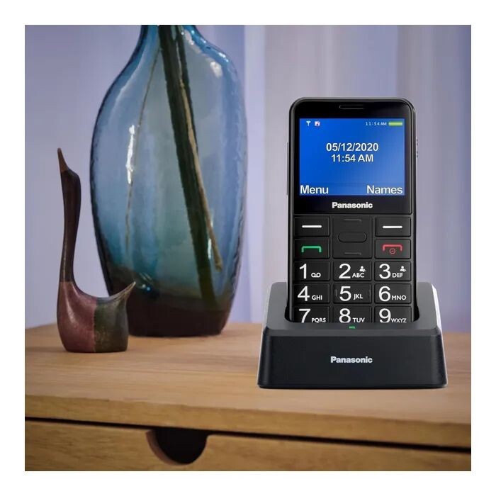 Мобильный телефон Panasonic KX-TU155 Dual Sim Black (KX-TU155EXBN)
