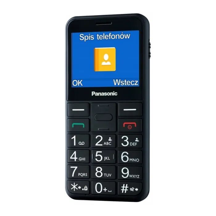 Мобильный телефон Panasonic KX-TU155 Dual Sim Black (KX-TU155EXBN)