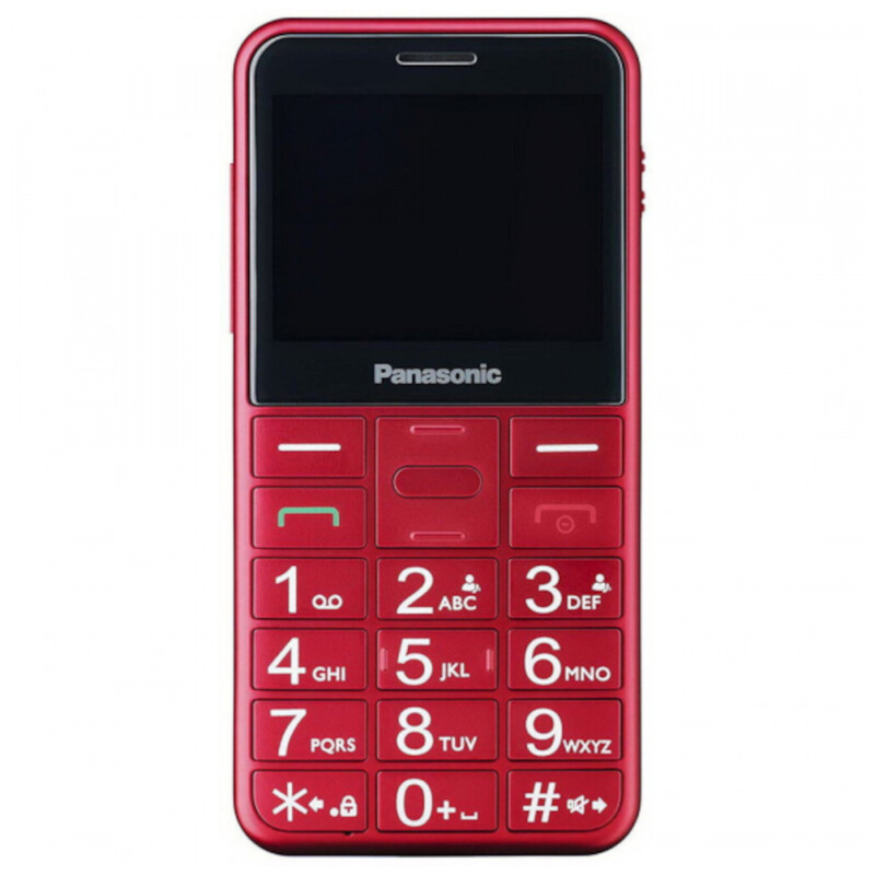 Мобильный телефон Panasonic KX-TU155 Dual Sim Red (KX-TU155EXRN)