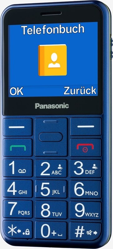 Мобильный телефон Panasonic KX-TU155 Dual Sim Blue (KX-TU155EXCN)