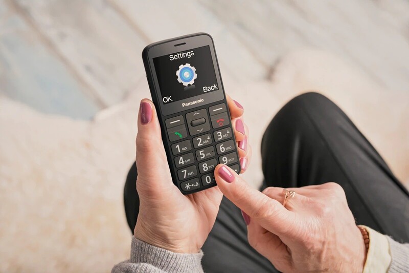 Мобильный телефон Panasonic KX-TU160 Black (KX-TU160EXB)