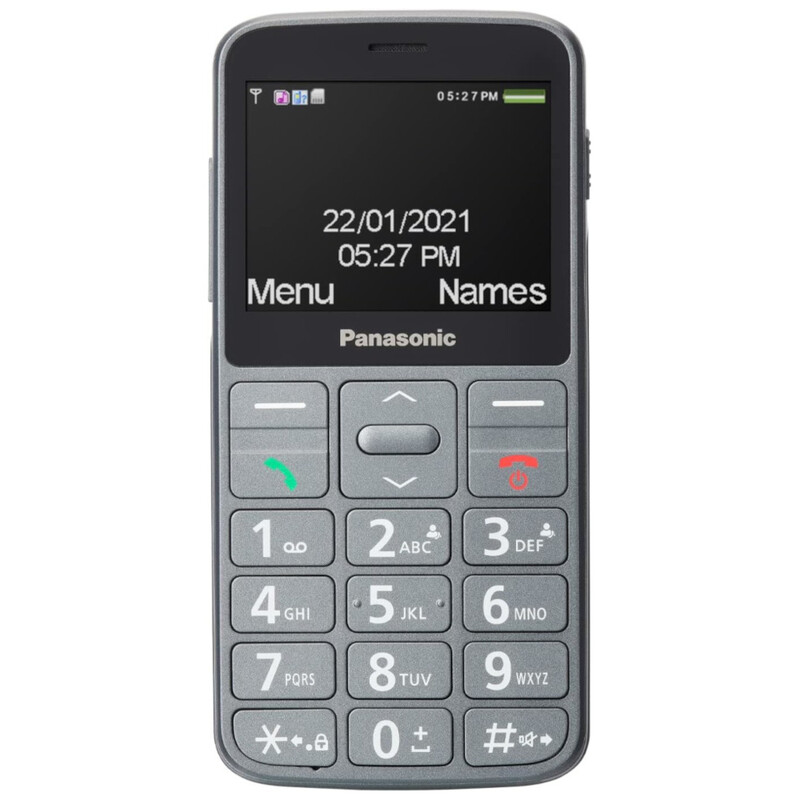 Мобильный телефон Panasonic KX-TU160 Grey (KX-TU160EXG)