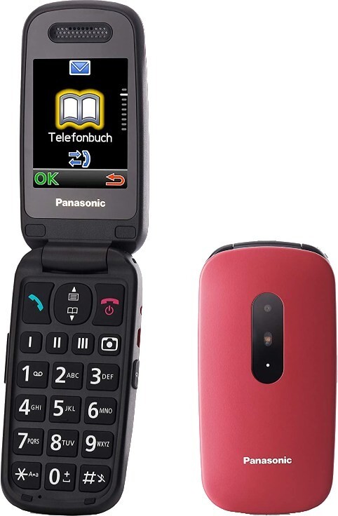 Мобильный телефон Panasonic KX-TU446 Red (KX-TU446EXR)