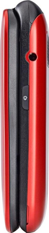 Мобильный телефон Panasonic KX-TU550 Red (KX-TU550EXR)