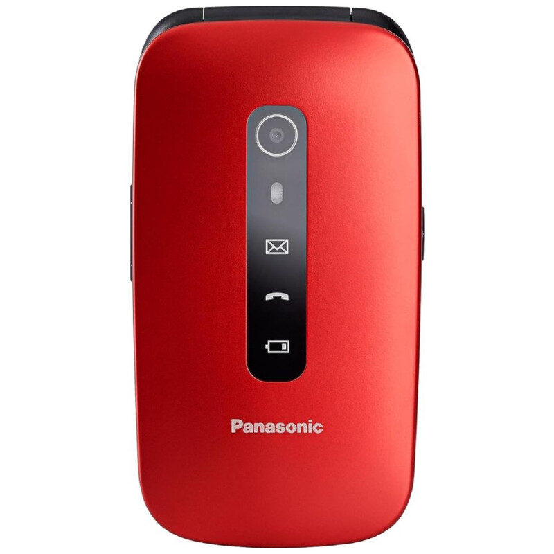 Мобильный телефон Panasonic KX-TU550 Red (KX-TU550EXR)
