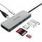 Фото - Концентратор USB 3.1 Type-C Grand-X PD Сharging  HDMI/3хUSB/Type-C/OTG/CR (SG-512) | click.ua