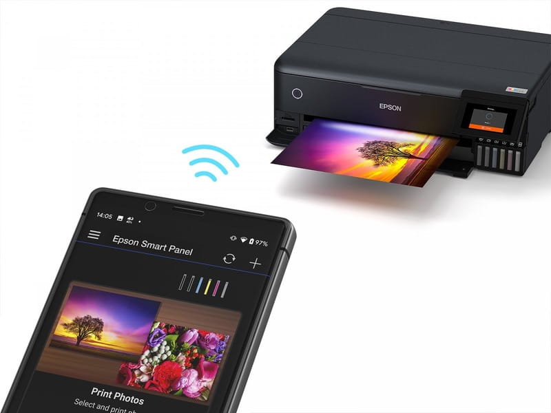 МФУ А3 цв. Epson EcoTank L8180 Фабрика печати c Wi-Fi (C11CJ21403)