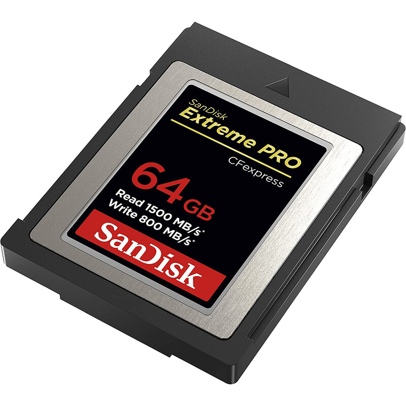 Карта памяти CFexpress (Type B) 64GB SanDisk Extreme Pro R1500/W800MB/s (SDCFE-064G-GN4NN)