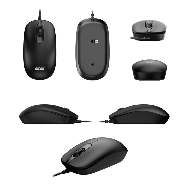 Миша 2E MF405 Black (2E-MF405UBK)