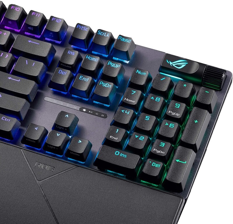 Клавiатура Asus ROG Strix Scope II X Black (90MP03XG-BKMA00)