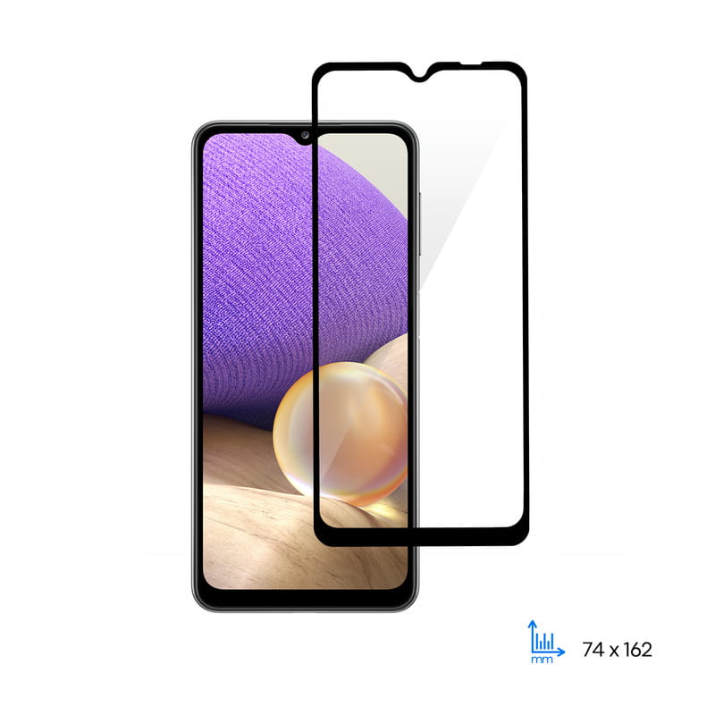 Защитное стекло 2E для Samsung Galaxy A32 SM-A325 Black Full Glue, 0.25mm, 2.5D (2E-G-A32-SMFCFG-BB)