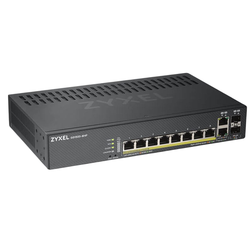 Коммутатор ZYXEL GS1920-8HPV2 (GS1920-8HPV2-EU0101F)