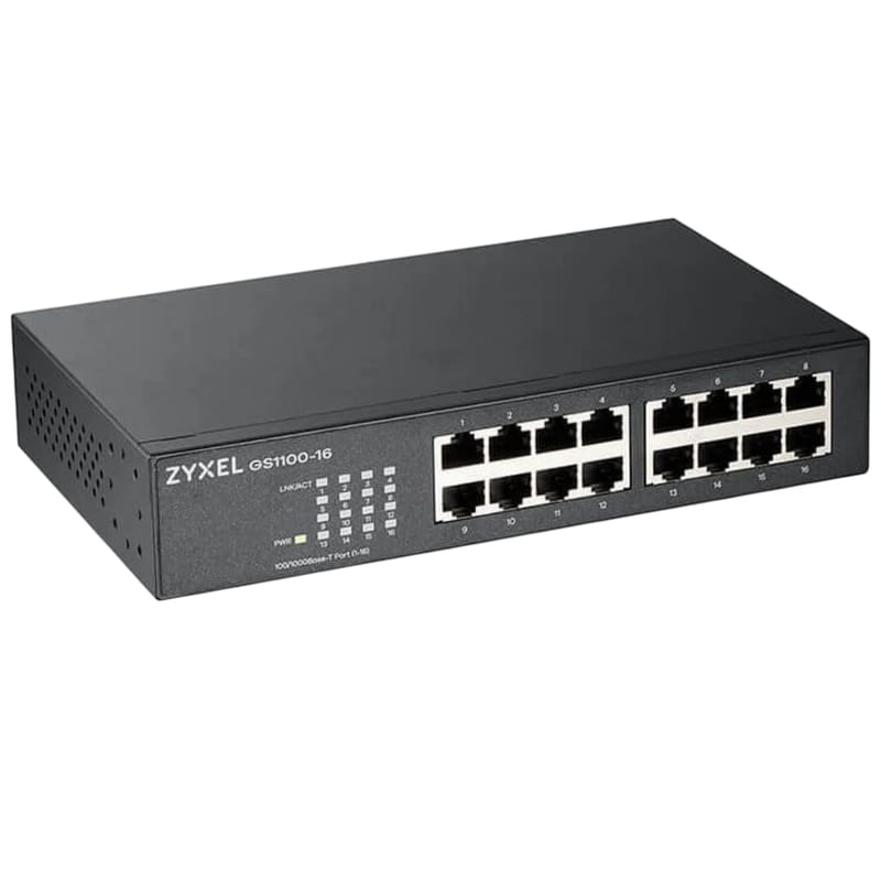 Коммутатор ZYXEL GS1100-16 (GS1100-16-EU0103F)