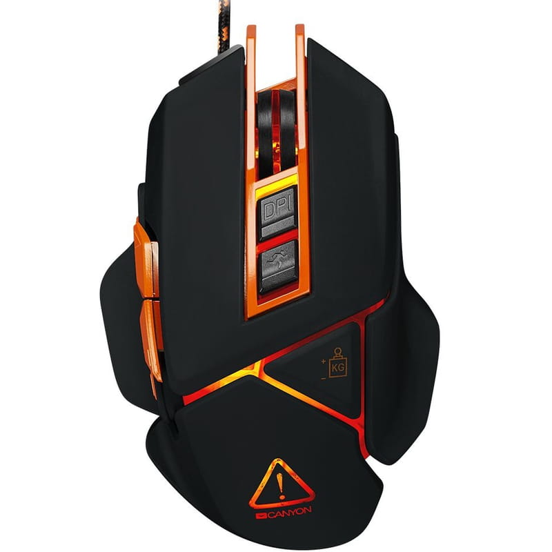 Мышь Canyon Hazard CND-SGM6N Black/Orange