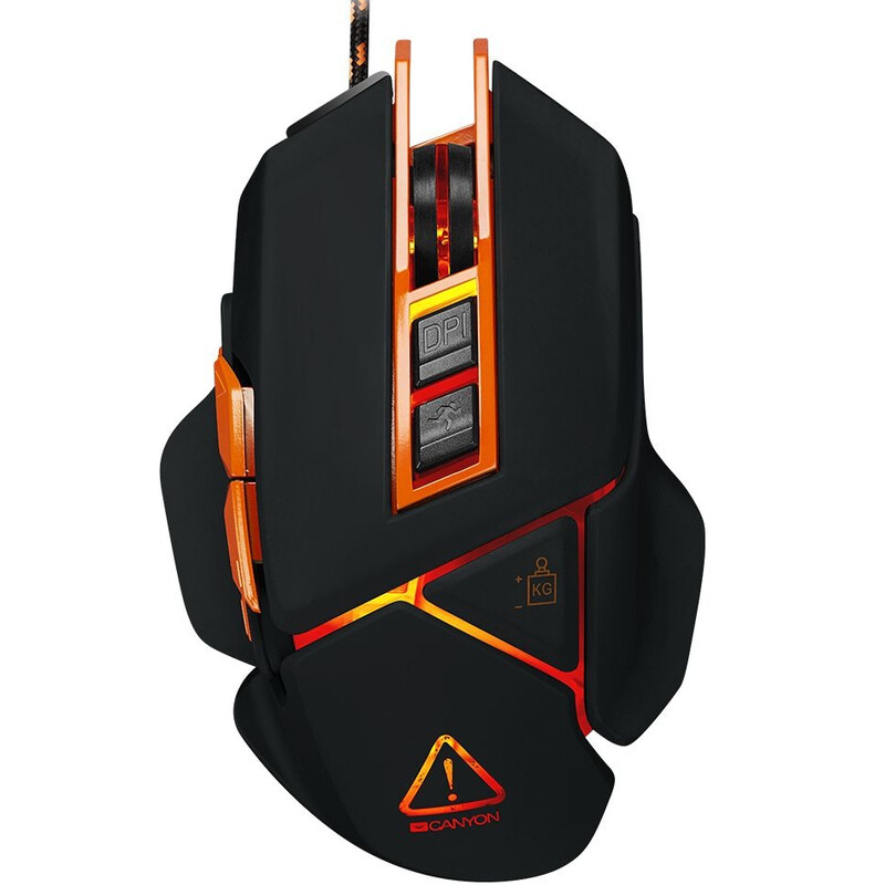Миша Canyon Hazard CND-SGM6N Black/Orange