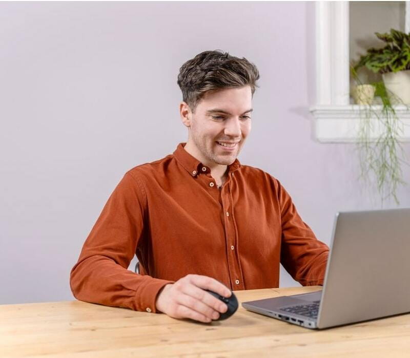 Миша бездротова Trust Verto Ergonomic Black (22879)