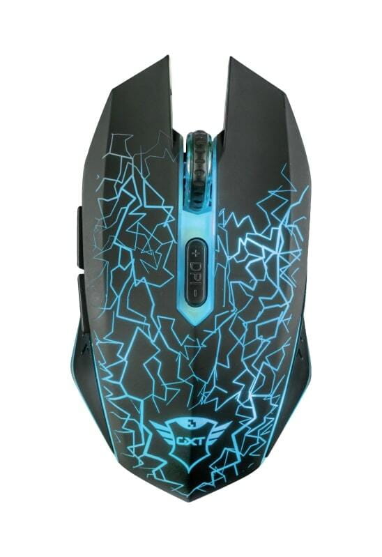 Мышь беспроводная Trust GXT 107 Izza Wireless Black  (23214)