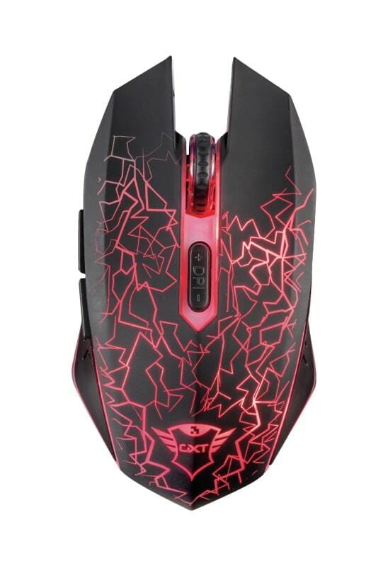 Мышь беспроводная Trust GXT 107 Izza Wireless Black  (23214)