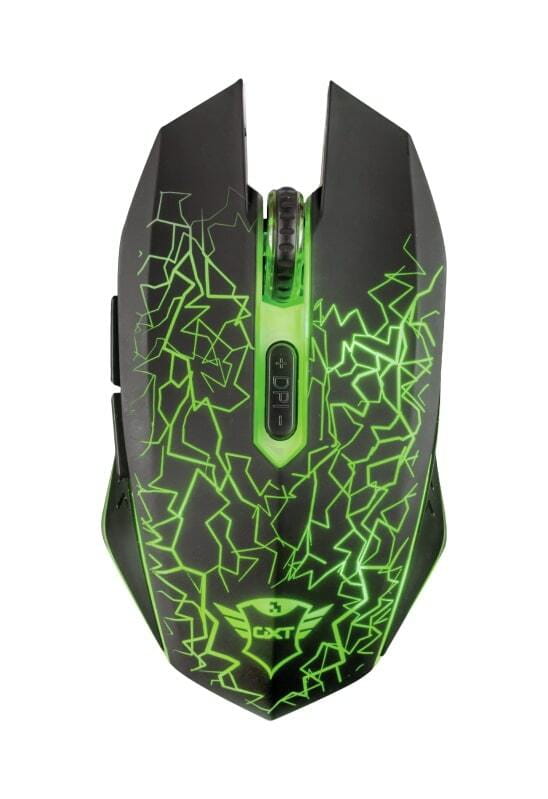 Мышь беспроводная Trust GXT 107 Izza Wireless Black  (23214)