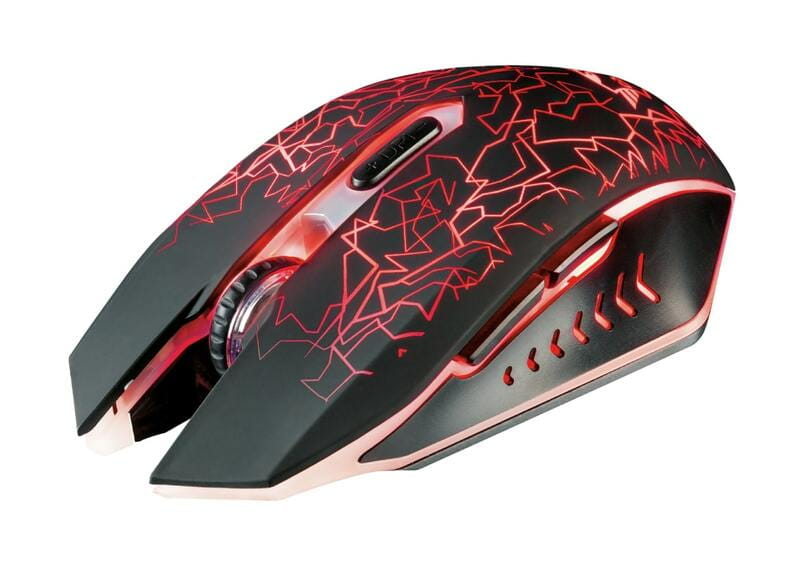 Мышь беспроводная Trust GXT 107 Izza Wireless Black  (23214)