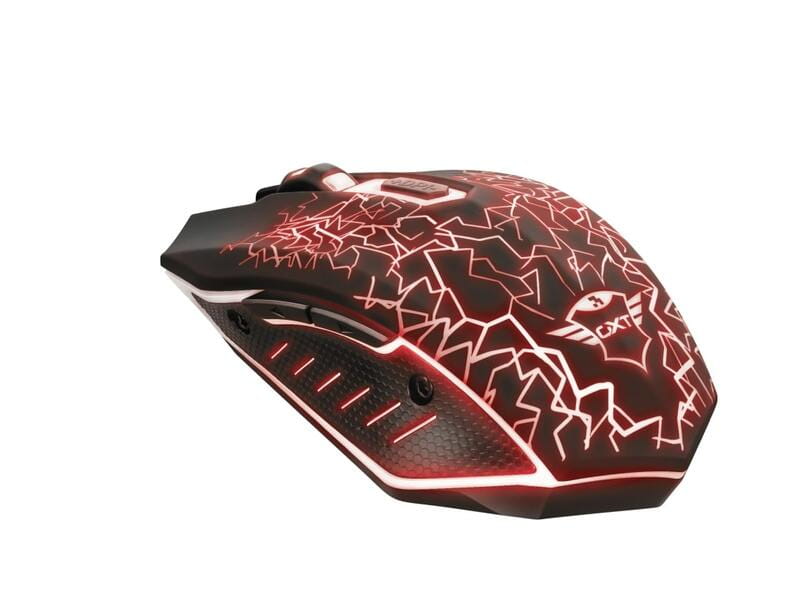 Мышь беспроводная Trust GXT 107 Izza Wireless Black  (23214)
