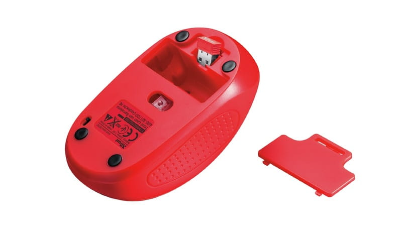 Мышь беспроводная Trust Primo Wireless Red (20787)