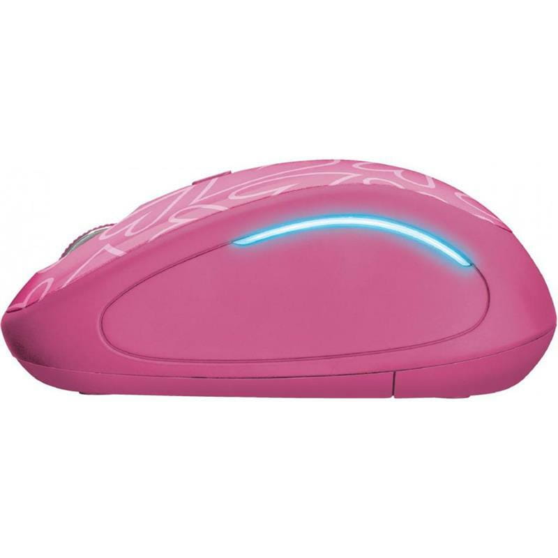 Миша бездротова Trust Yvi FX Pink (22336)