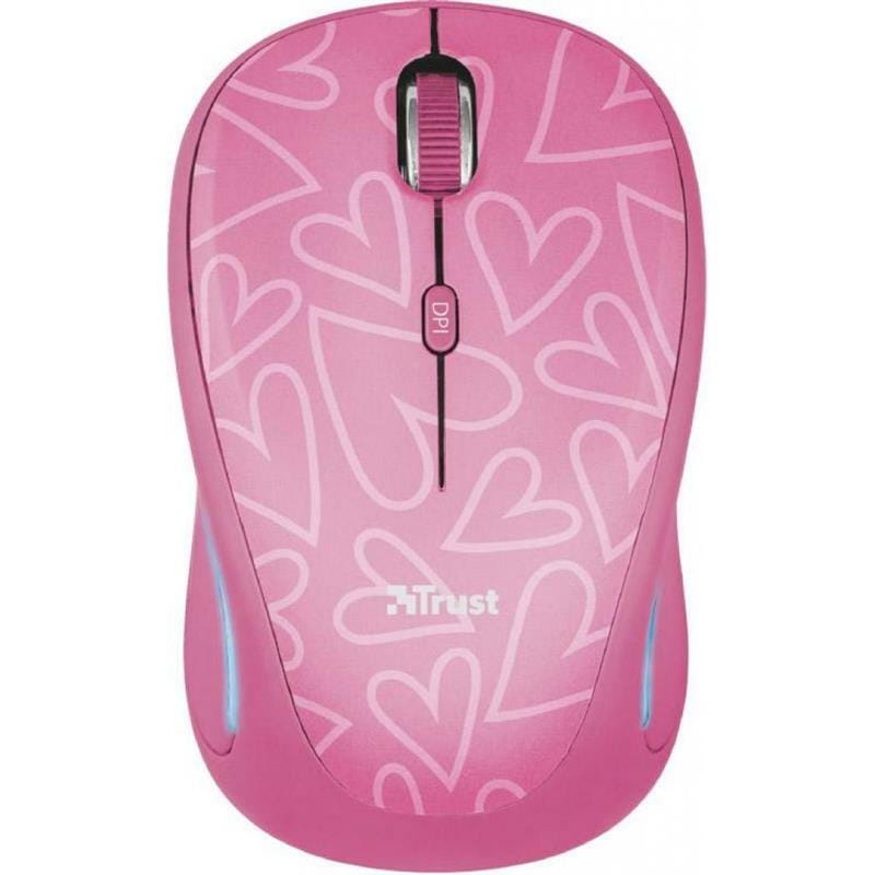 Миша бездротова Trust Yvi FX Pink (22336)
