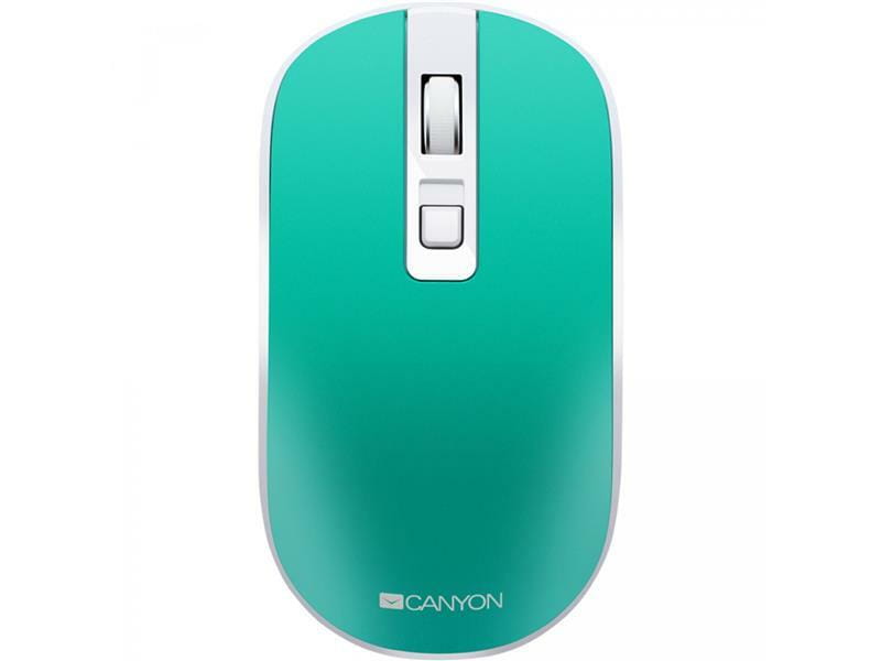 Мышь беспроводная Canyon CNS-CMSW18A Aquamarine USB
