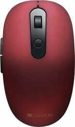 Мышь Bluetooth+Wireless Canyon CNS-CMSW09R Red USB