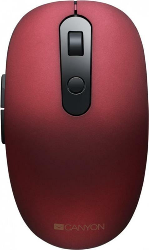 Мышь Bluetooth+Wireless Canyon CNS-CMSW09R Red USB