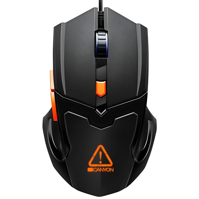 Мышь Canyon Vigil CND-SGM02RGB Black/Orange