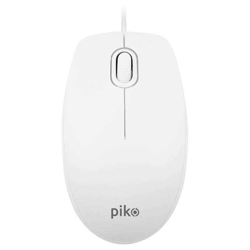 Мышь Piko MS-009 (1283126467141) White USB