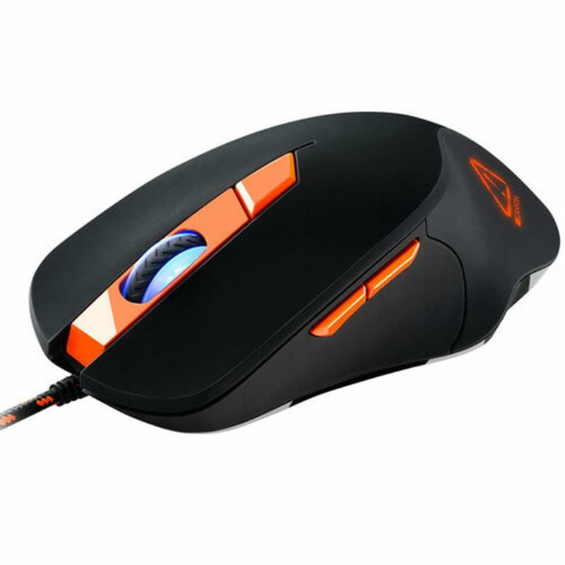 Мышь Canyon Eclector CND-SGM03RGB Black/Orange