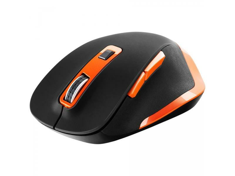Мышь беспроводная Canyon CNS-CMSW14DG Black/Orange