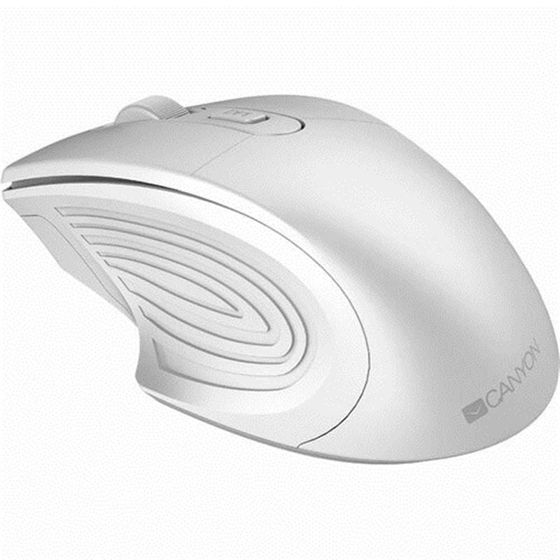 Мышь беспроводная Canyon MW-15 Pearl White (CNE-CMSW15PW) USB