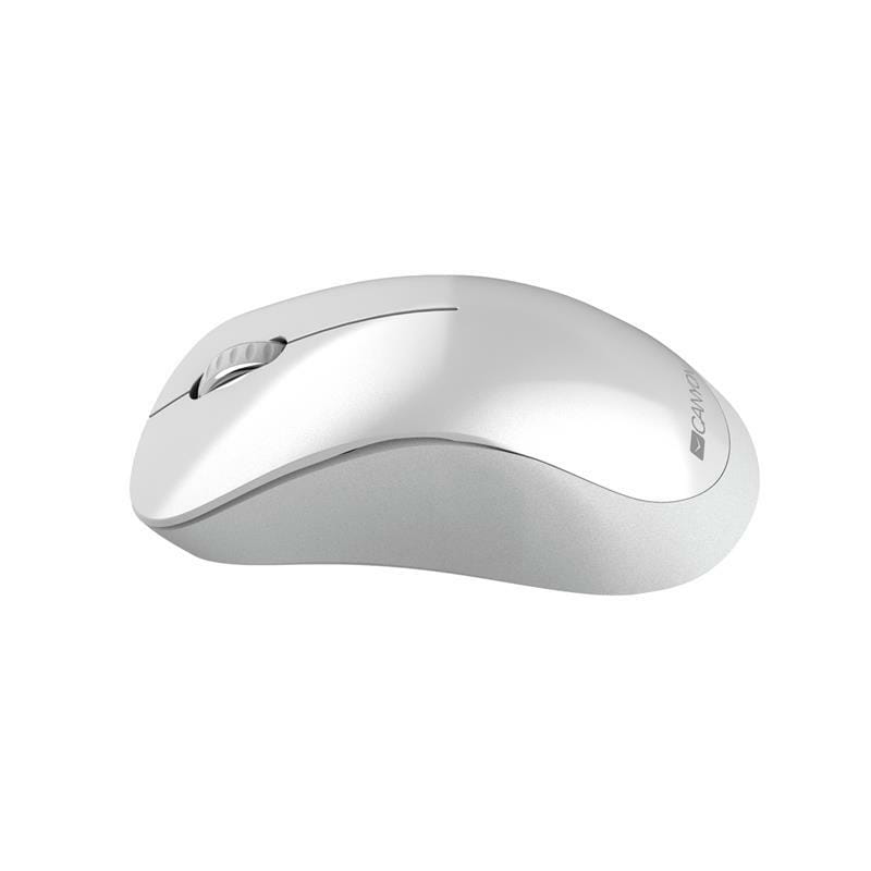 Мышь беспроводная Canyon CNE-CMSW11PW Pearl White/Grey USB