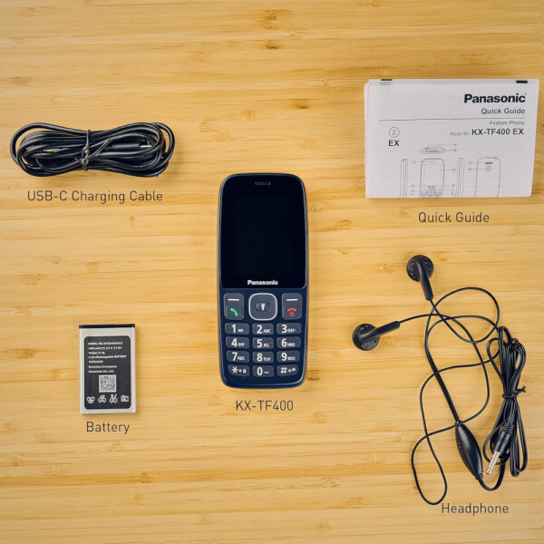 Мобильный телефон Panasonic KX-TF400 Blue (KX-TF400EXC)