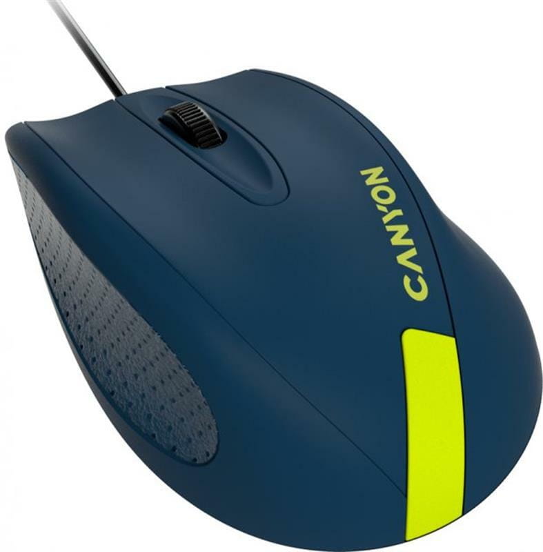 Мышь Canyon CNE-CMS11BY Blue/Yellow
