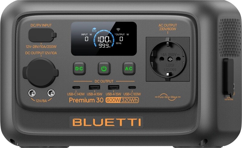Зарядная станция Bluetti Premium 30 V2, 600W, 320Wh_OEM