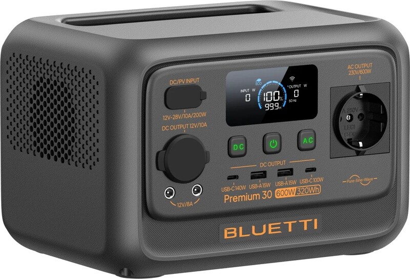 Зарядная станция Bluetti Premium 30 V2, 600W, 320Wh_OEM