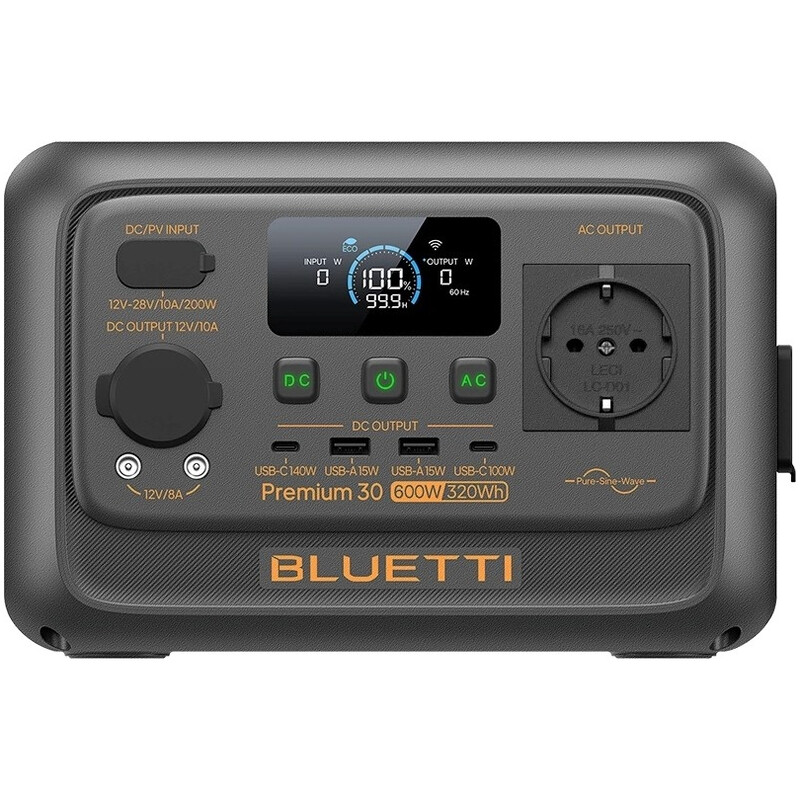 Зарядная станция Bluetti Premium 30 V2, 600W, 320Wh_OEM