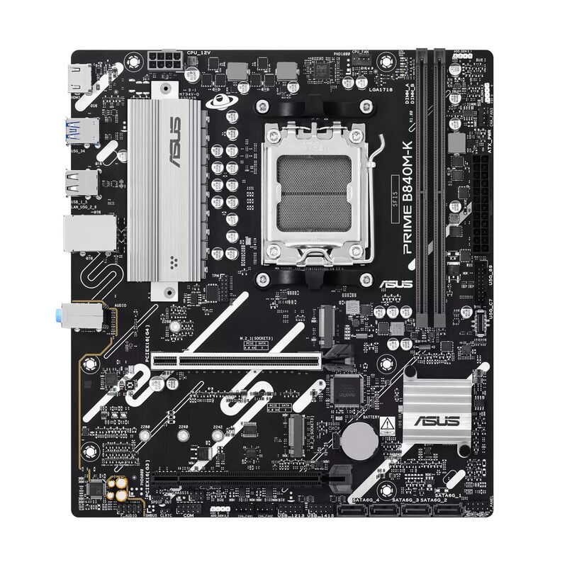 Материнська плата Asus Prime B840M-K Socket AM5