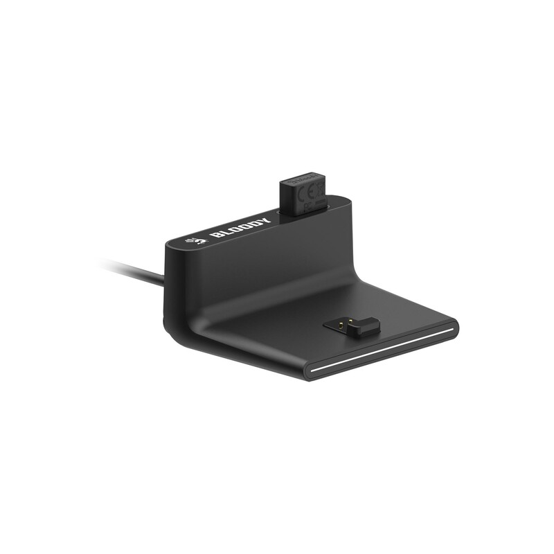 Мышь беспроводная Bloody R77 Ultra Dock Black